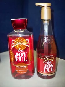NEU 2 Bath & Body Works BE JOYFUL Luxus Duschgel & Handseife waschen - Bild 1 von 1