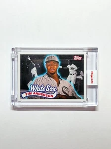 2021 Topps Project 70 - Jonas Never 1989 Topps Tim Anderson - Picture 1 of 3