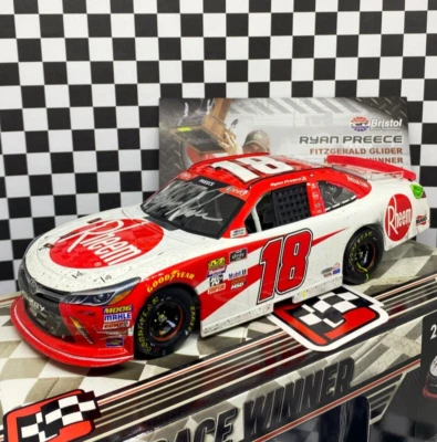 *Autografiado* NASCAR Diecast 2018 Ryan Preece Rheem Bristol Win Toyota 1/24 Foto 1 de 4