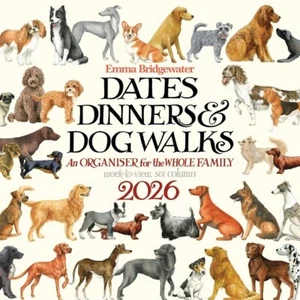 Otter House Emma Bridgewater, Dates Dinners & Dog Walks Family Organiser 2026 - Picture 1 of 5