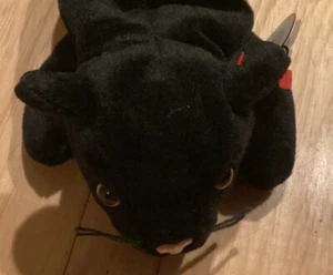 Ty Beanie Babies - 1995 "Velvet" Panther #4064  - Picture 1 of 6