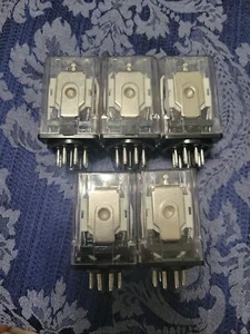 (5C2) 5pcs, RADWELL, RAD00144, RELAY, 8 PIN, 240VAC, 10 AMP - Picture 1 of 5