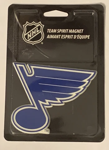 St Louis Blues Team Spirit Emblem Fridge Magnet NHL Rico Industries Cover