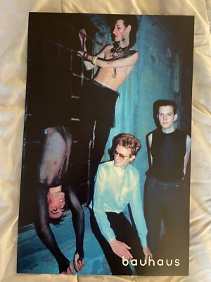 Bauhaus band poster print 11x17 - Image 1 of 4