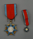 Médaille du Mérite Sociale et sa réduction, Argent, 1930