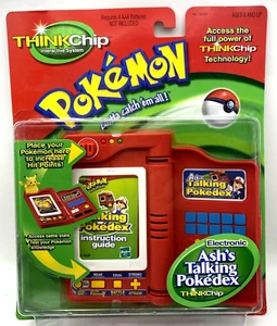 POKEMON ASH'S TALKING POKEDEX THINKCHIP BRAND NEW 1998 INTERACTIVE SYSTEM - Picture 1 of 20