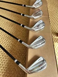 TItleist 2023 irons half-set T100 & 620MB DG 105 Onxy stiff shafts S300 NEW - Picture 1 of 10