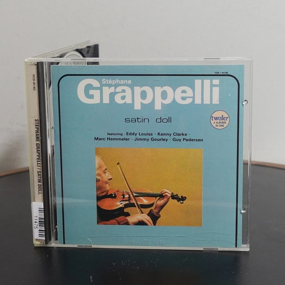 Stephane Grappelli Satin Doll Featuring Eddy Louiss Kenny Clarke Marc Hemmeler Foto 1 de 3