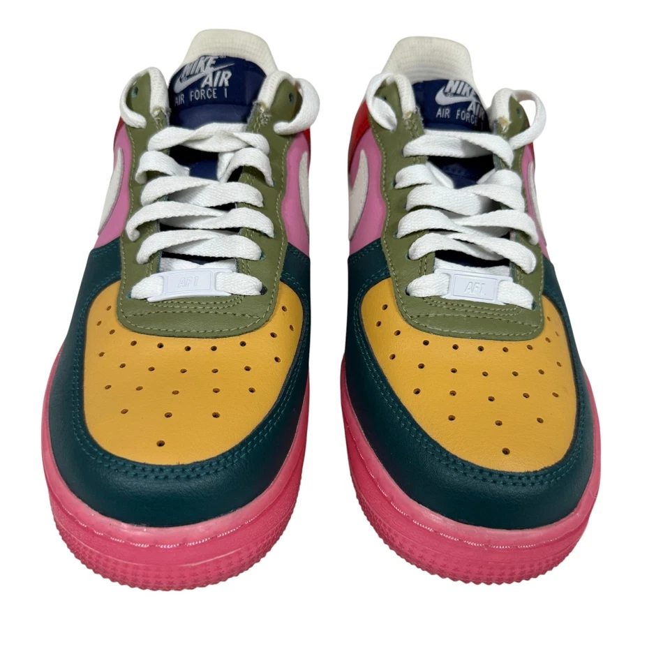 Nike Air Force 1 Low Color Block Size 6 Rare Colorway - Image 1 of 4
