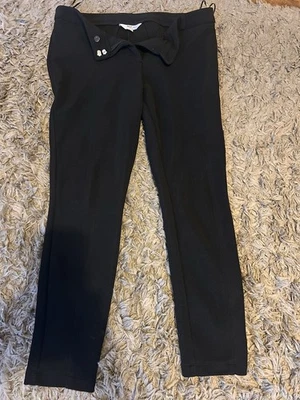 M & Co Black Petite Trousers Size 12 - Image 1 of 3