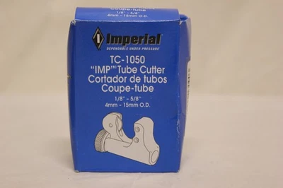 Imperial Tc-1050 Tubing Cutter,Copper, Aluminum, Brass J55 - Image 1 of 4