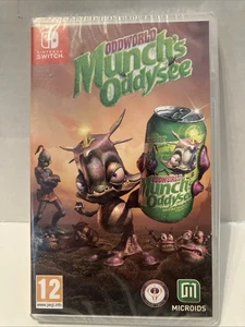 ODDWORLD MUNCH'S ODDYSEE - Nintendo Switch 2020 - NUOVO sigillato in fabbrica - Foto 1 di 2