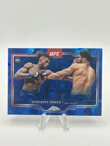 2025 Topps Chrome UFC Sapphire Edition Sedriques Dumas Rookie Card RC #6 - Picture 1 of 2