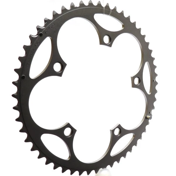 Nuevo plato exterior Shimano Ultegra 53T 130 BCD 9 velocidades carretera 5 pernos Foto 1 de 1