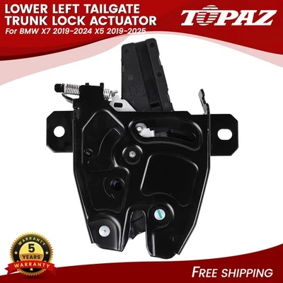 Lower Left Driver Side Tailgate Trunk Lock Actuator for BMW X5 2019-2025 X7 - Image 1 of 4