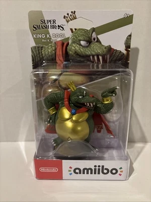 Boneco de personagem Nintendo amiibo Super Smash Bros. - King K. Rool - Imagem 1 de 4