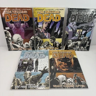 The Walking Dead Graphic Novel Lot – Volumes 10, 11, 13, 15, 18 (PB, Sealed) - image 1 of 4