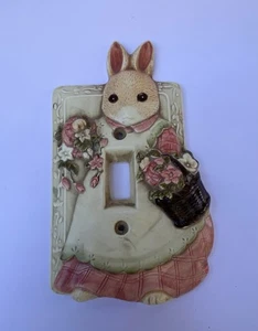 "De colección Takahashi Bunny Rabbit Luz Interruptor Placa Cubierta Cottagecore Japón 7""x 4.25""" - Imagen 1 de 6
