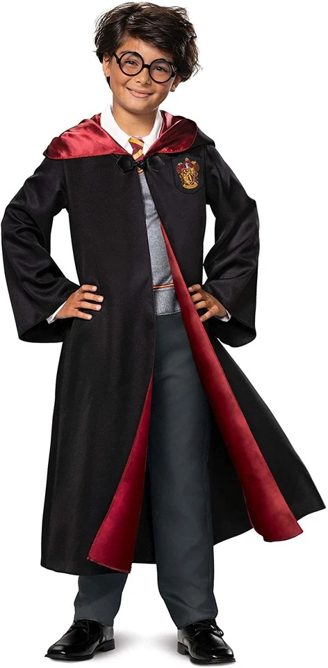 Harry Potter de Luxe Costume Capuche Et Combinaison Costume Enfant Petit (4-6) - Photo 1/1