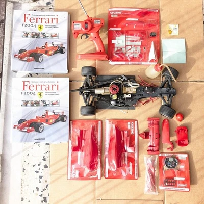 Kyosho DeAgostini Ferrari F1 2004 a scoppio modellismo dinamico 1:10 RC - Immagine 1 di 4
