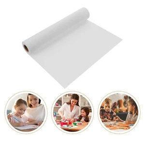 2 rollos de papel blanco para dibujar caballete de embalaje para niños fácil de usar niño pequeño - Imagen 1 de 12