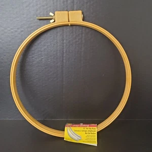 Dritz No-Slip Quilting Hoop 12" Hard Plastic For Embroidery Needle Work USA NEW - Imagen 1 de 3