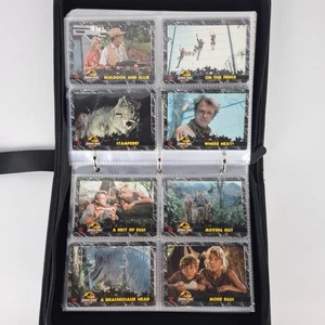 Jurassic Park Complete Set of 110 Trading Card & Topps Bundle With Folder 1993 - Picture 1 of 11