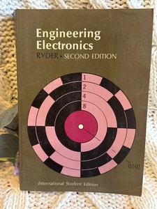Vintage Engineering Electronics Ryder 2nd Ed 1967 Intl Student Edition McGraw-Hill - Bild 1 von 11