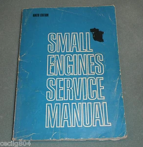 SMALL ENGINES SERVICE MANUAL - Picture 1 of 2
