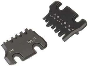 SET DE PLAQUES DE MIE INTERCHANGEABLES pour 'outil à sertir portable' taille 'S' ENGINEER PAD-11S - Photo 1/4