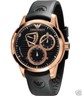 Emporio Armani Chrono Mens Meccanico Rose Gold Automatic Watch AR4619