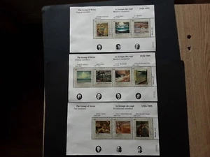 Canada 1995 Group of Seven Mini Sheet Set Used - Picture 1 of 1