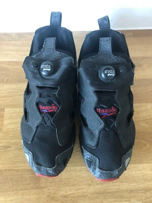 Reebok Insta Pump Fury Black Red Purple 1997 - 8 US 40 1/2 EUR UK 7 - 1-26332 - Photo 1/4