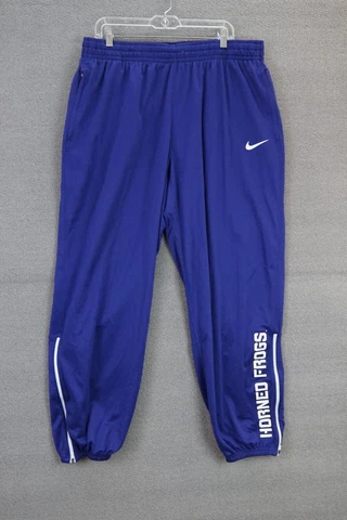 Mens Nike Dri Fit Tcu Horned Frogs Football Sweatpants Joggers 3XL Cover