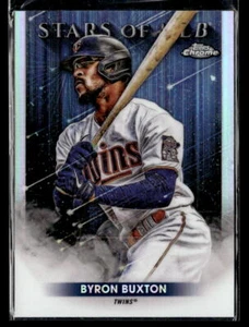 2022 Topps #SMLBC-12 Byron Buxton Stars of MLB Chrome NM/MINT - Picture 1 of 2