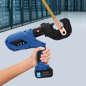 Pinza Crimpatrice Idraulica Kit Pinze Idrauliche Elettriche Ricaricabili - Foto 1 di 23