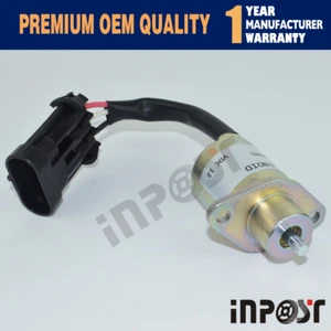 2848A281 12V Fuel Shutoff Solenoid For Perkins U Series - Picture 1 of 3