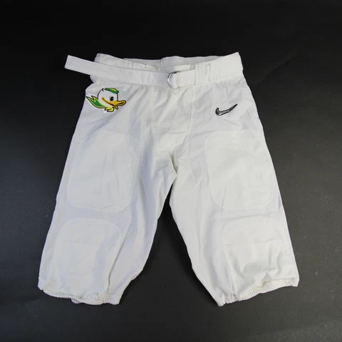 Oregon Ducks Nike Team Football Pants Men's White Used Cover