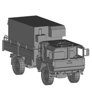 3D Printed 1/72/87/144 German MAN(4×4) Truck Unpainted Model Kit NEW ! - Picture 1 of 7