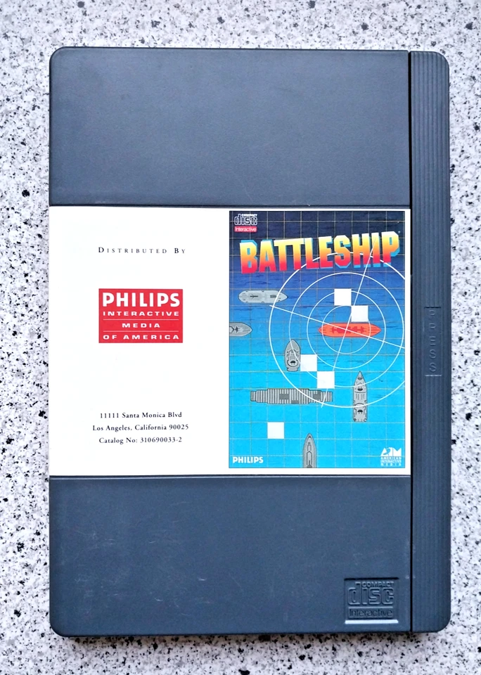 Battleship - Authentic Philips CD-i CDI Game with Long Box (1991) - Image 1 of 4