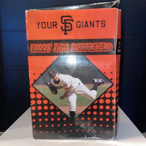 2007 San Francisco SF Giants Barry Zito  SGA BobbleHead NIB Cover