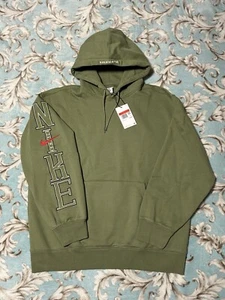 SUPREME NIKE SUDADERA CON CAPUCHA (GRANDE) (OLIVA) SS24 CHALECO ACOLCHADO VAQUERO SUDADERA - Imagen 1 de 19
