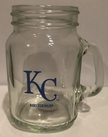 Kansas City Royals Boelter MLB Mason Jar Series 4oz Shot Glass FREE SHIP!! Cover