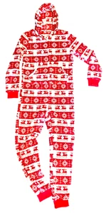 Christmas Pajamas with Hood - Women's Small - Holiday Xmas PJs - Reindeer - Picture 1 of 3