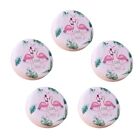  5 Pcs Tinplate Candy Boxes Small Round Drum Shape Gift Storage Tank Colorful