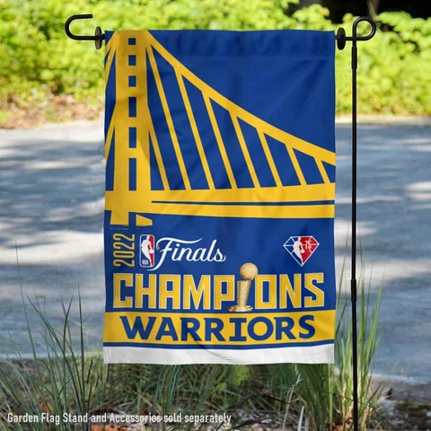 Golden State Warriors 2022 NBA Champions Garden Banner Flag Cover