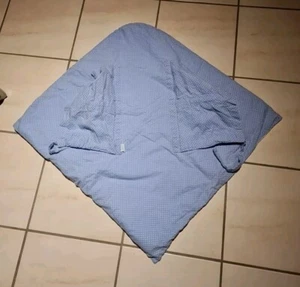Puckdecke babooz, Pucktuch, Baby für Neugeborene, hellblau weiße Punkte - Bild 1 von 3