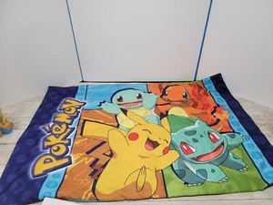 2016 Pokemon Double Sided Standard Pillowcase Starter Pokémon Pokemon - Picture 1 of 10