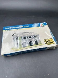 Vintage Italeri 6075 Country House With Porch 1/72 Scale NOB - Picture 1 of 6