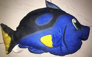 14" FINDING DORY Blue Tang Fish Stuffed Plush Kellytoy Summer Toy - Picture 1 of 4